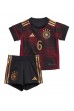 Fotbalové Dres Německo Joshua Kimmich #6 Dětské Venkovní Oblečení MS 2022 Krátký Rukáv (+ trenýrky)